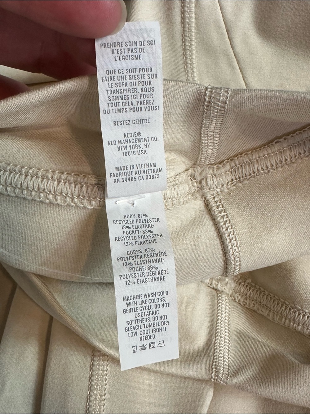 OFFLINE Aerie The Hugger Stretchy High Waist Wide Leg Trouser Size Medium NWOT - Picture 13 of 15